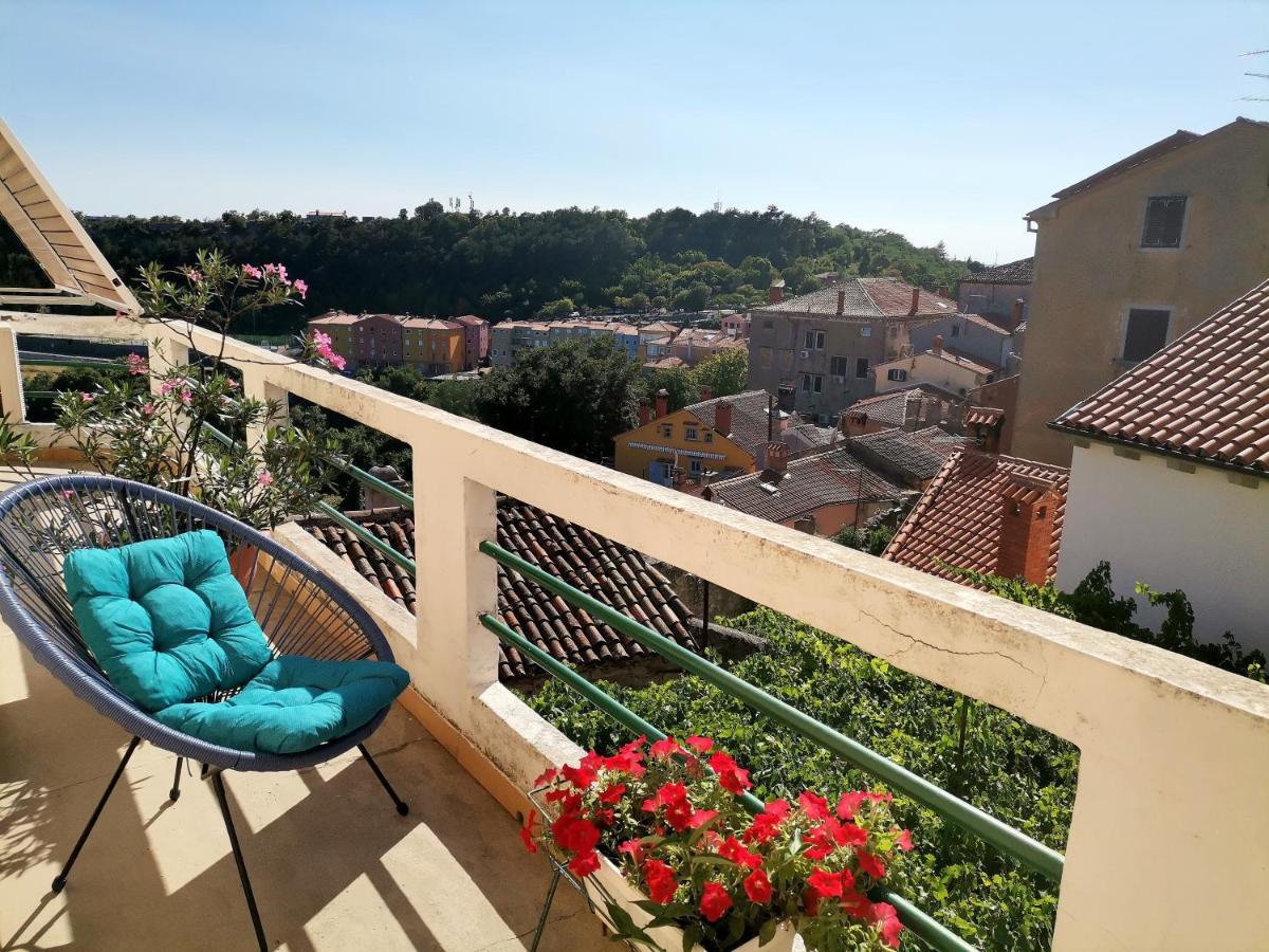 Apartment Branko With Terrace, Old Town Labin Labin  Exterior foto